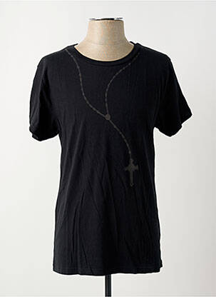 T-shirt imprimé fantaisie manches courtes noir RVCA femme