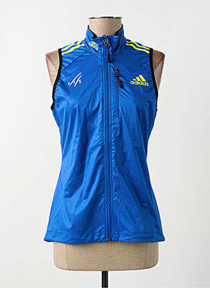 Veste casual poches bleu ADIDAS femme