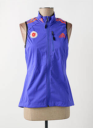 Veste casual finition intérieure doublée violet ADIDAS femme