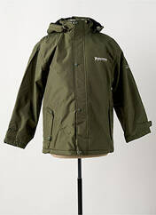 Parka vert WORLDFIVE pour garçon seconde vue