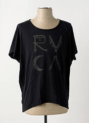 T-shirt noir RVCA pour femme seconde vue