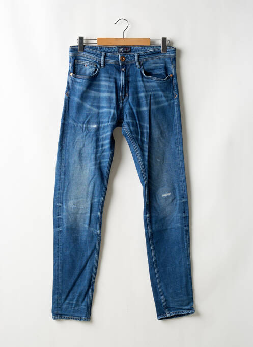 Jeans coupe slim stretch taille normale bleu KAPORAL homme