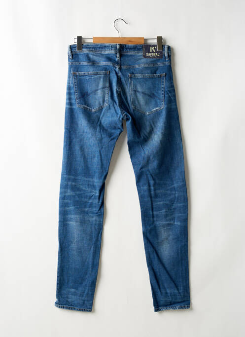 Jeans coupe slim stretch taille normale bleu KAPORAL homme