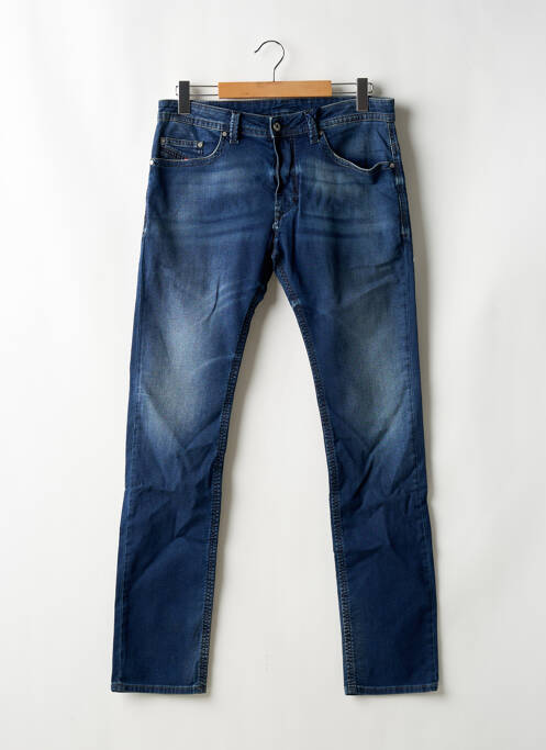 Jeans coupe slim stretch taille normale bleu DIESEL homme