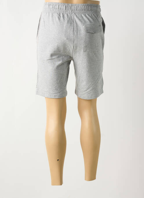 Short fermeture liens à nouer taille normale gris TORRENTE homme