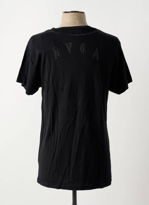 T-shirt imprimé fantaisie manches courtes noir RVCA femme
