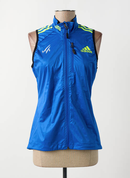 Veste casual poches bleu ADIDAS femme