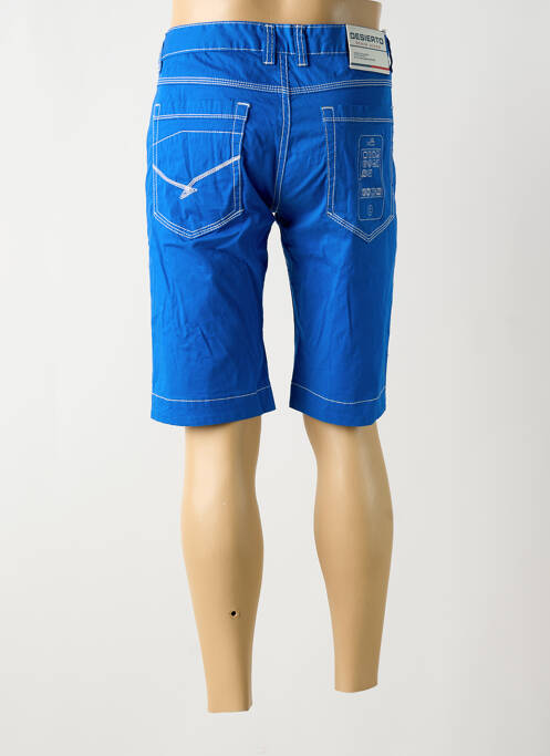 Bermuda bleu DESIERTO homme