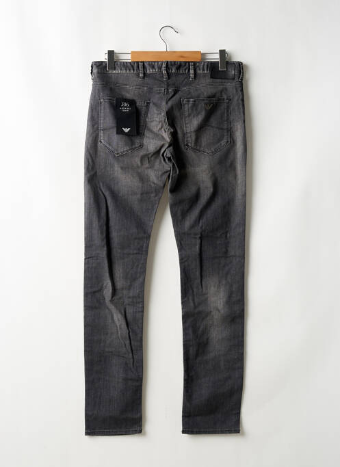 Jeans coupe slim noir EMPORIO ARMANI homme