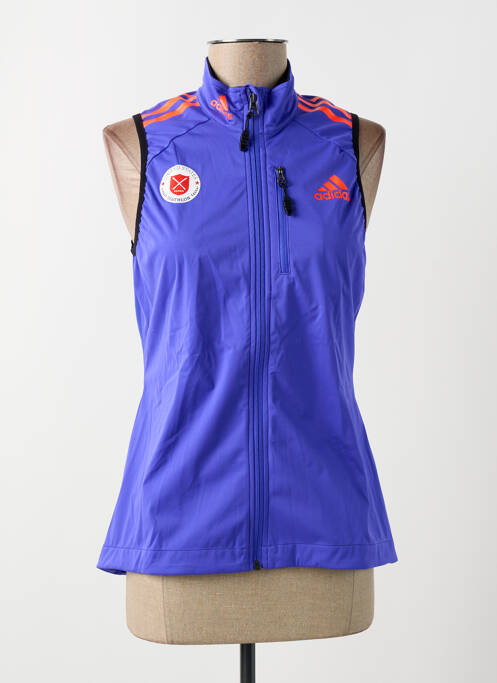Veste casual violet ADIDAS pour femme
