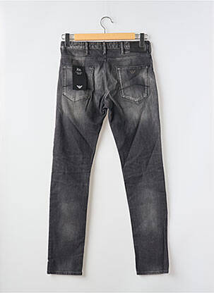 Jeans coupe slim poches gris EMPORIO ARMANI femme