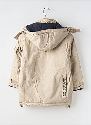 Parka poches a capuche beige NORTHLAND garçon