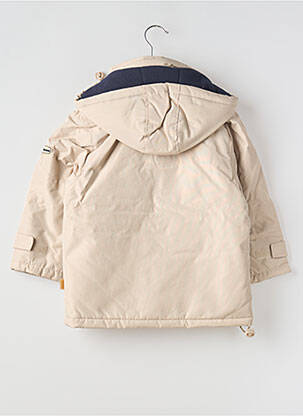Parka poches a capuche beige WORLDFIVE garçon