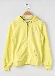 Veste casual poches jaune CHAMPION fille