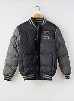 Doudoune noir SRK pour enfant