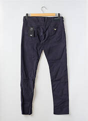 Pantalon slim bleu EMPORIO ARMANI pour homme seconde vue