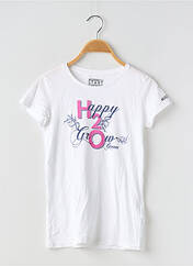 T-shirt blanc GUESS pour fille seconde vue