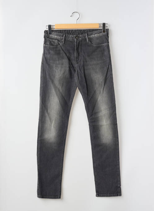 Jeans coupe slim poches gris EMPORIO ARMANI femme
