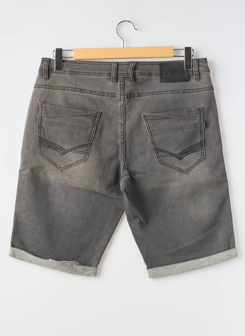 Bermuda coupe droite gris DEELUXE homme