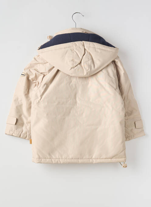 Parka poches a capuche beige WORLDFIVE garcon