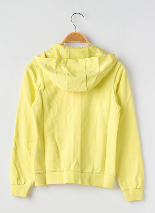 Veste casual resserrée sur le bas jaune CHAMPION fille