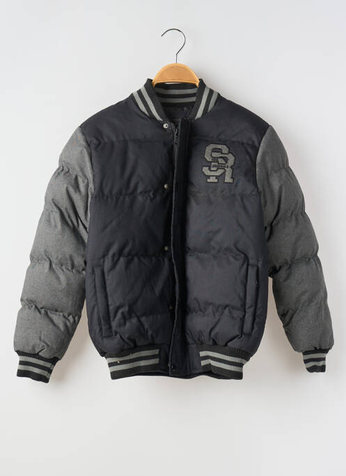 Doudoune noir SRK pour enfant