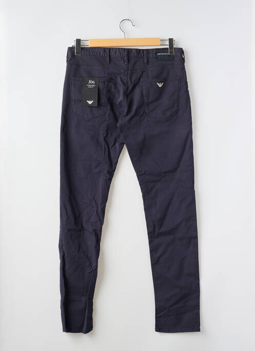 Pantalon slim bleu EMPORIO ARMANI homme