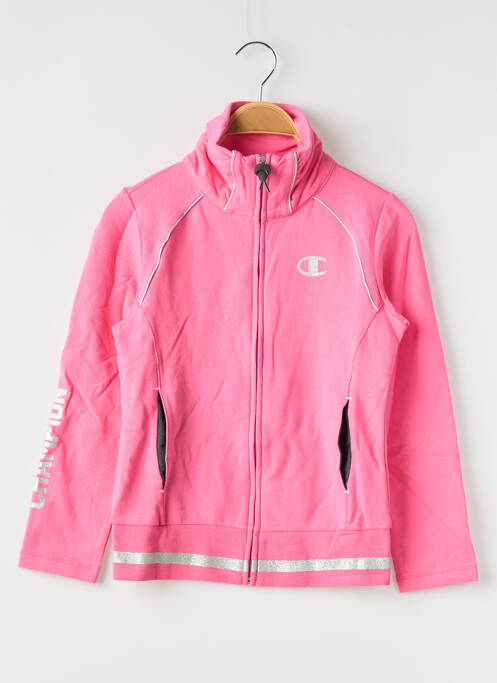 Veste casual rose CHAMPION pour fille