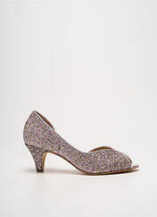 Escarpins argent QOO TUM pour femme seconde vue