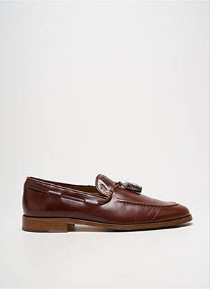Mocassins type de semelle amortissante talon bas marron BOBBIES homme