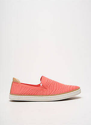 Slip ons bout rond talon plat jusqu'à 3cm rose UGG femme
