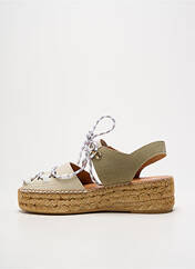 Espadrilles vert NAGUISA pour femme seconde vue