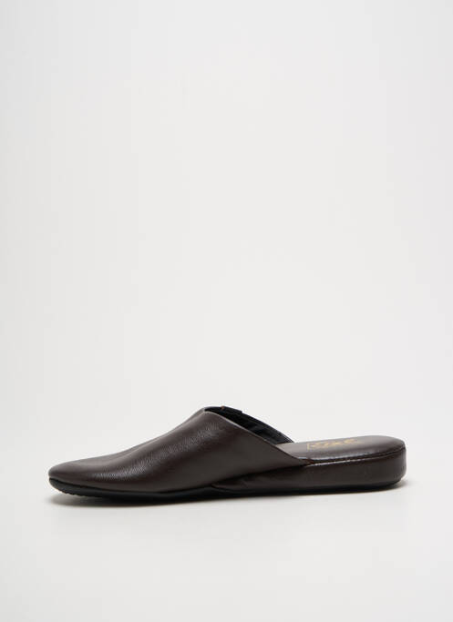 Chaussons/Pantoufles marron EREL pour homme
