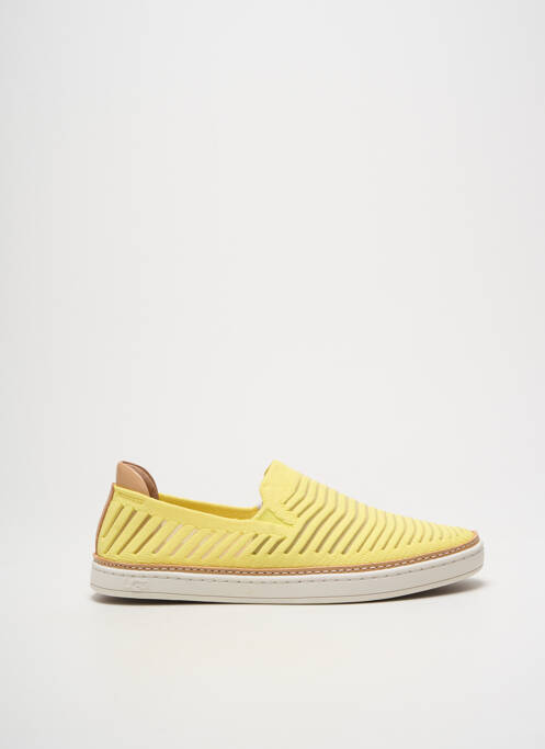 Slip ons jaune UGG pour femme