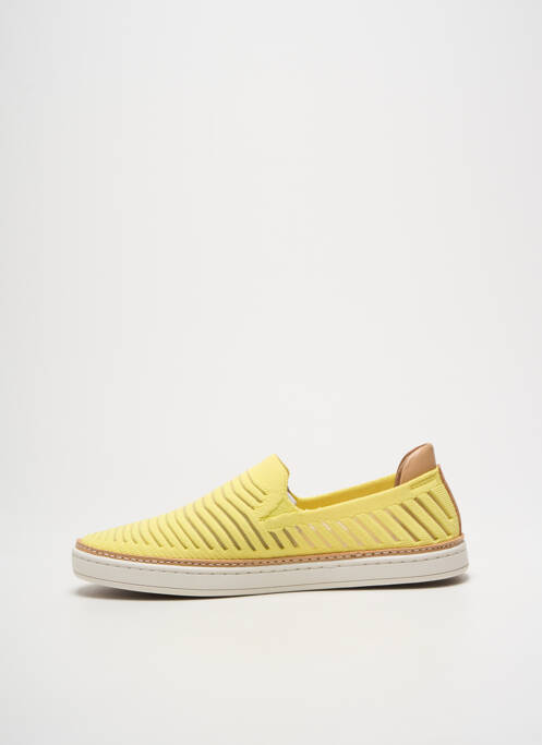 Slip ons jaune UGG pour femme