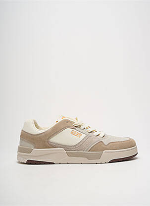 Baskets nubuck bout rond beige GANT homme