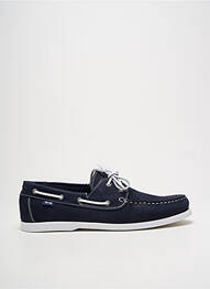 Chaussures bâteau bout rond bout rond bleu EDEN PARK homme