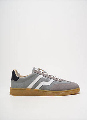 Baskets nubuck bout rond gris GANT homme