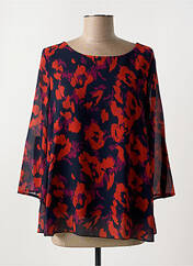 Blouse rouge BLANC BOHEME pour femme seconde vue