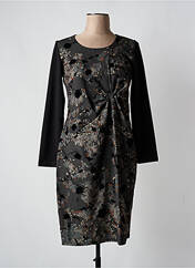 Robe mi-longue noir BLANC BOHEME pour femme seconde vue