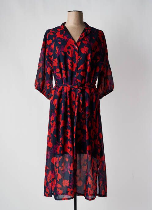 Robe longue rouge BLANC BOHEME pour femme