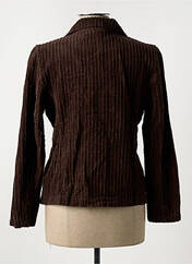 Blazer marron BLANC BOHEME pour femme seconde vue
