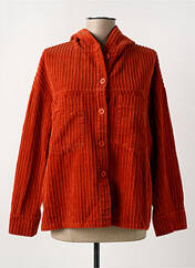 Veste casual orange BLANC BOHEME pour femme seconde vue