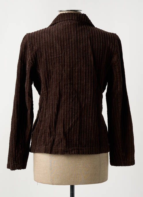 Blazer marron BLANC BOHEME pour femme