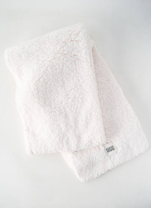 Echarpe blanc UGG femme