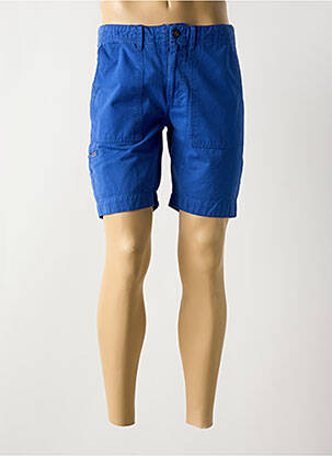 Bermuda tissage popeline taille normale bleu PEPE JEANS homme