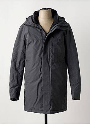 Parka manches longues a capuche gris JACK & JONES homme