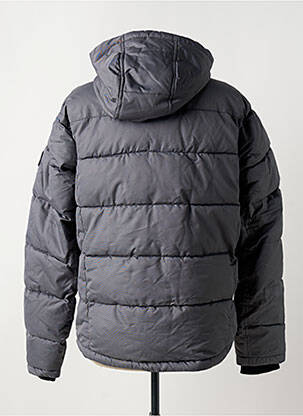 Doudoune manches longues a capuche gris CALVIN KLEIN homme