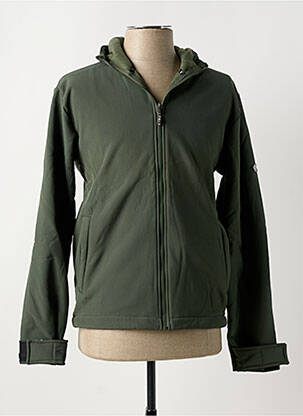 Veste casual capuche vert BILL TORNADE homme