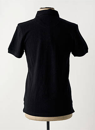 Polo coupe cintrée manches courtes noir REDWOOD homme